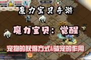 魔力宝贝私服宠物养成全解析 最强宠物培养方法